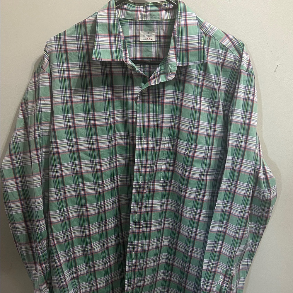 Hartford Multicolor Plaid Casual Shirt